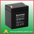 High Quality AGM Lead Acid Rechargeable Battery 4ah 12V